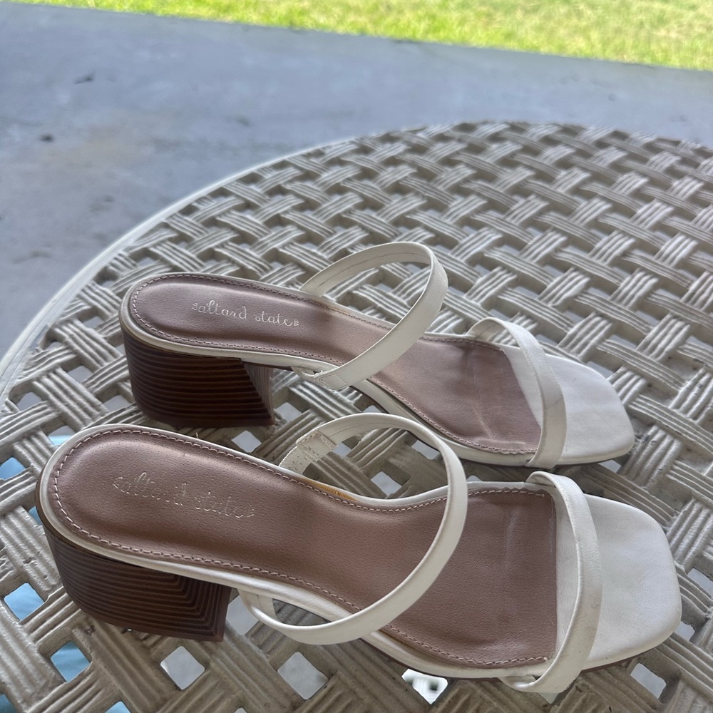 Altared State white heels